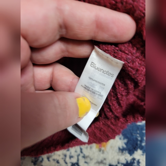 FREE W BUNDLE Bluenotes ribbed curved hem sweater - Picture 4 of 7